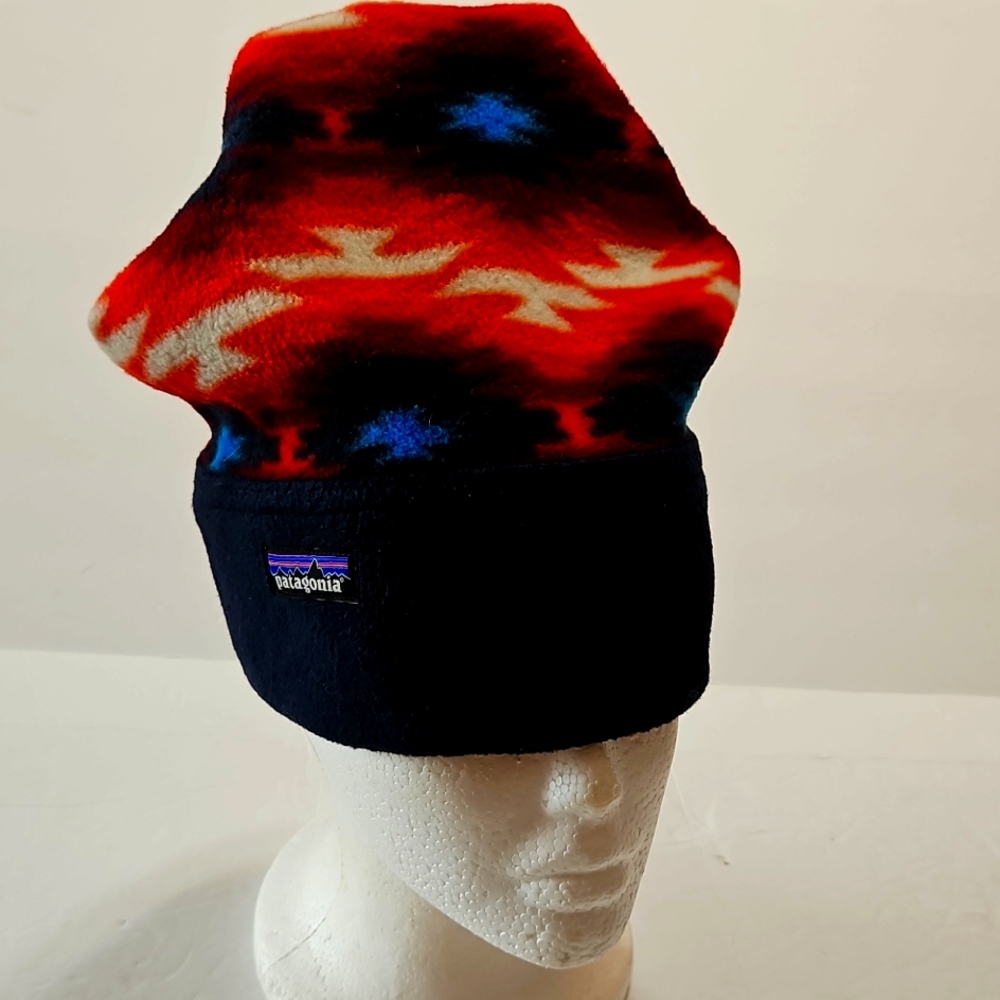 Mens Patagonia Synchilla Alpine Hat Beanie Hat EUC